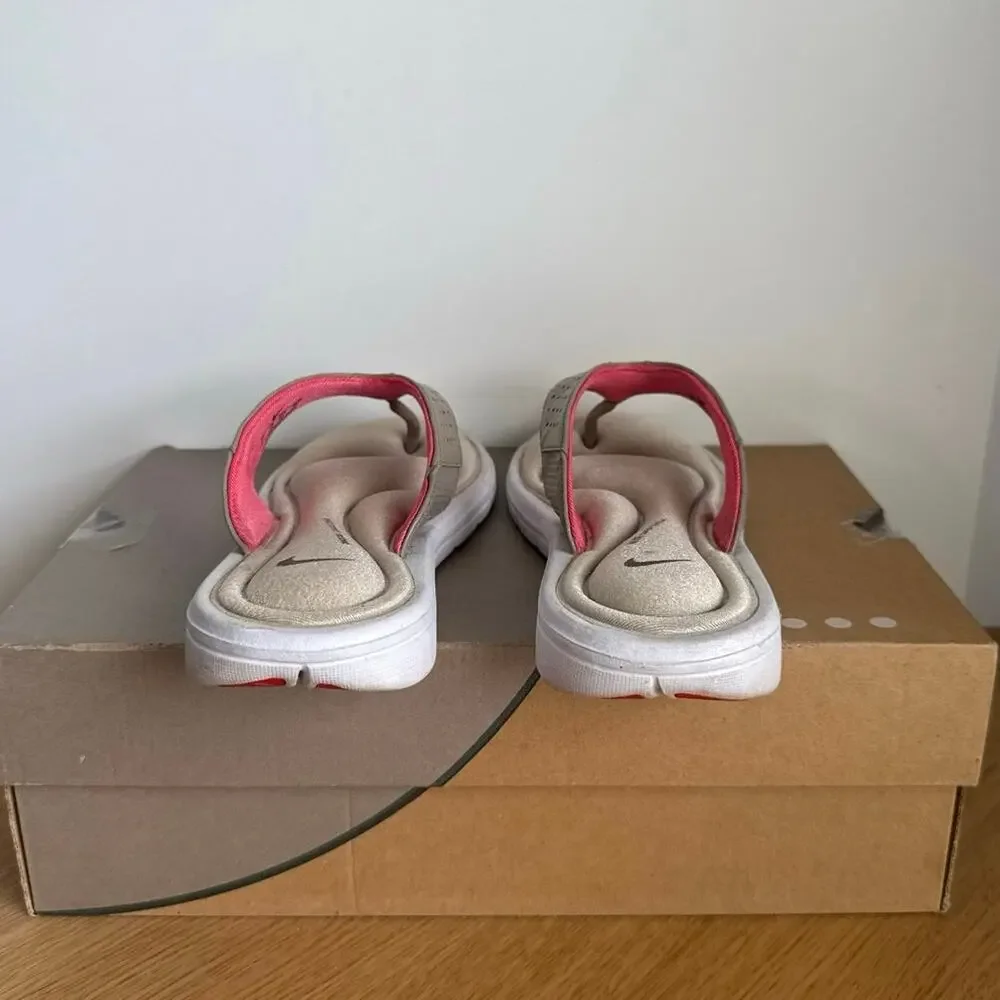 Nike Ultra Comfort Footbed Women Slides Flip Flops- SZ 8